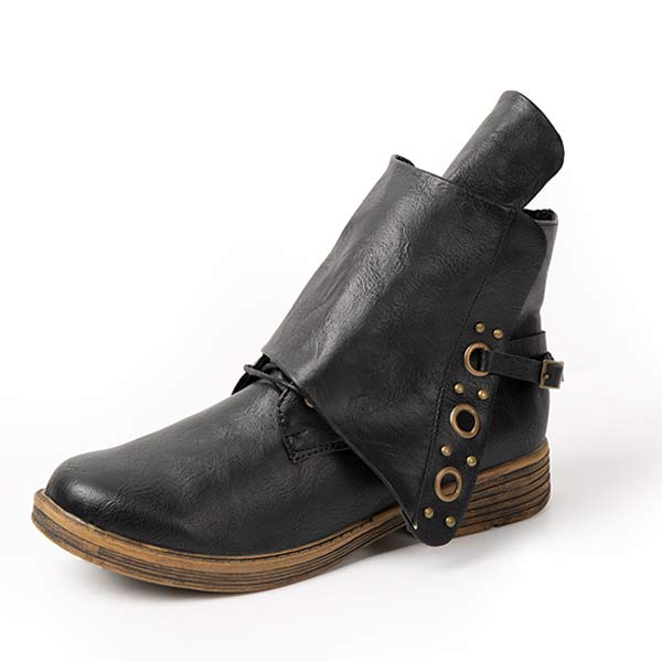 Bequeme Vintage-Stiefeletten für Damen